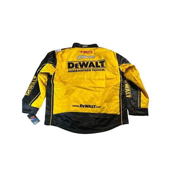 Christopher Bell #20 Men’s Medium Nascar Cup Series DeWalt Pit Button-Up Jacket - Picture 5 of 7